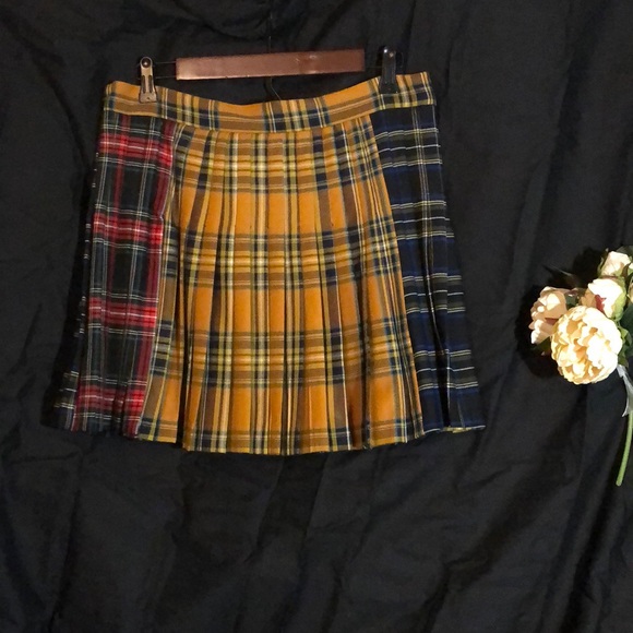 Zara Dresses & Skirts - Zara plaid multi-color mini schoolgirl skirt!